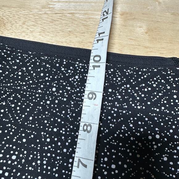 Lululemon Wunder Under Hi-Rise 7/8 Tight 25" Night View White Black Size 4 EUC - Picture 8 of 9